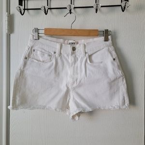 Pink Victoria's Secret High Rise Cut Off Shorts